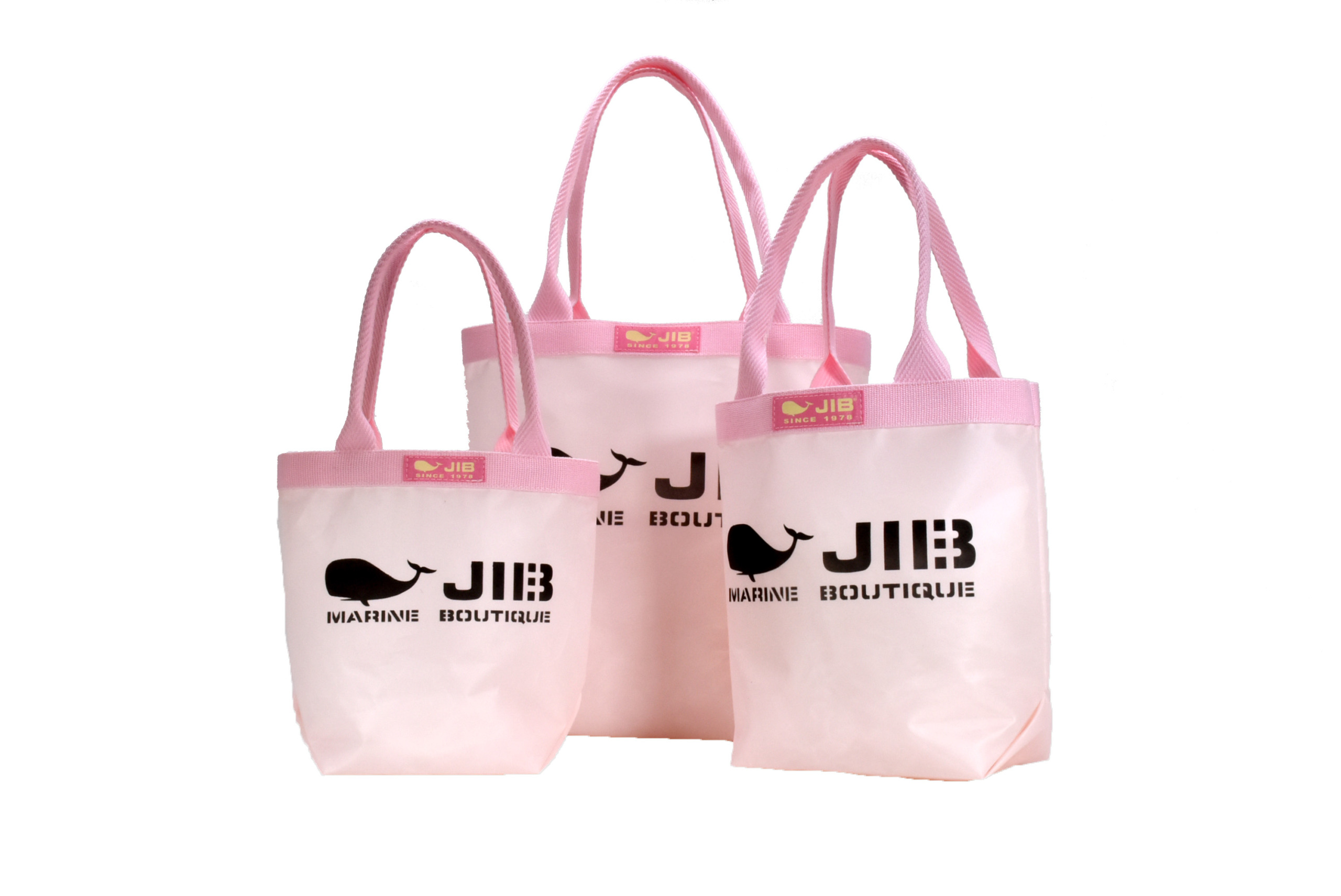 JIB サクラ　ピンク　ファスナートートバッグ　Sサイズ　春限定トートバッグ