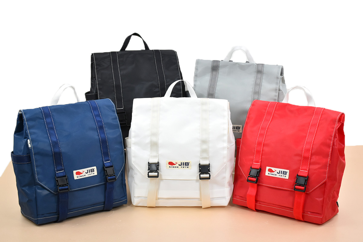 縦幅約32cmジブ JIB スクエア リュック バッグ Square Ruck Bag M