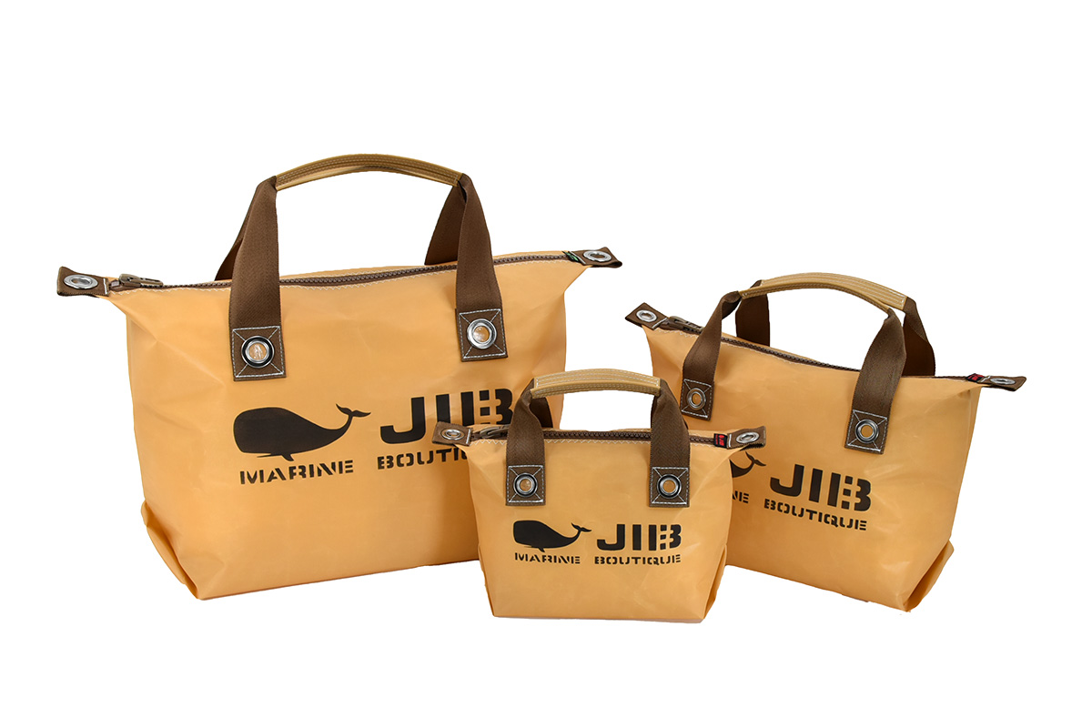 JIB PEANUTS BROWN●Fastener Tote Bag