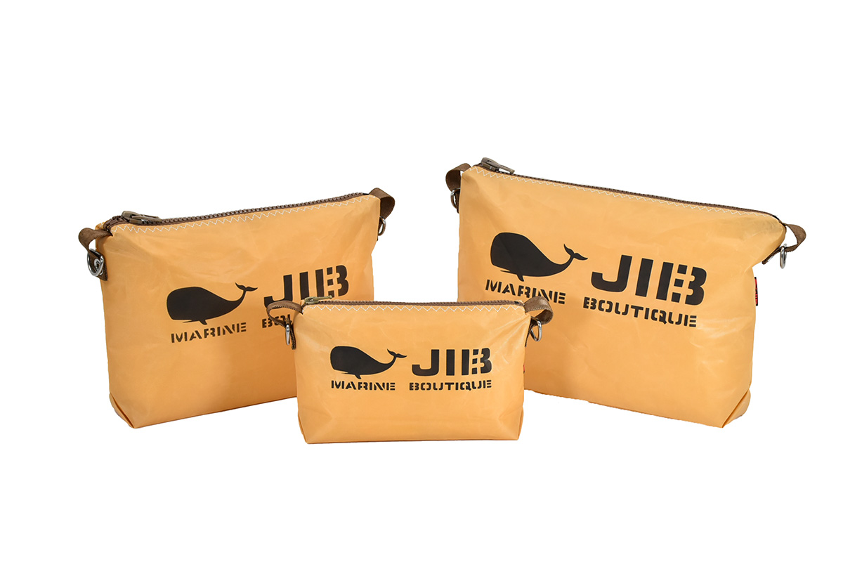 JIB PEANUTS BROWN●Document Pouch